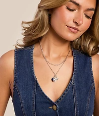 Layered Charm Necklace