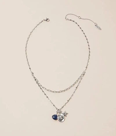 Layered Charm Necklace