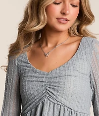 Triple Pave Stars Necklace