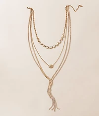 Western Glitz Tiered Necklace