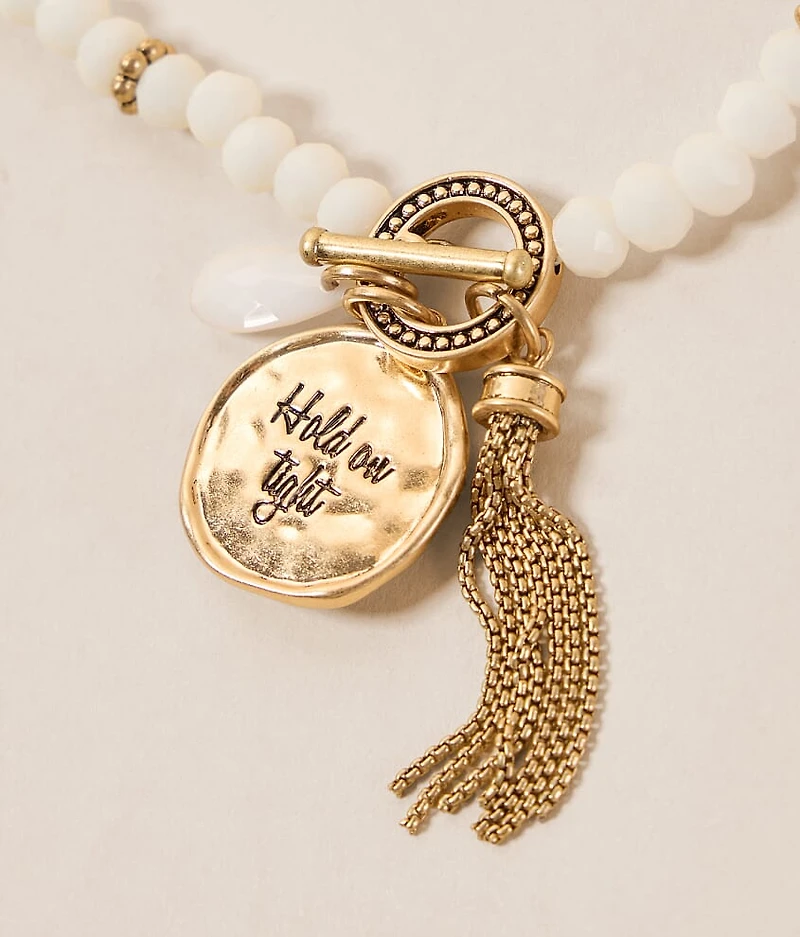Hold On Tight Charm Necklace