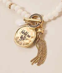 Hold On Tight Charm Necklace