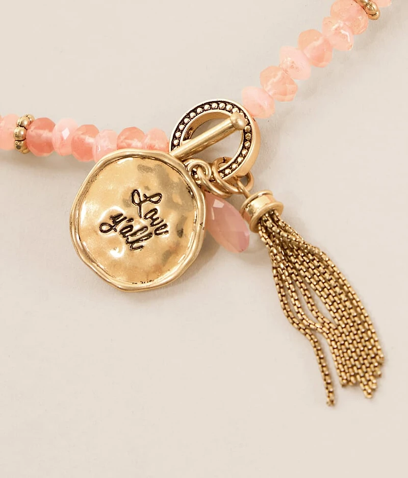 Love Y'all Charm Necklace