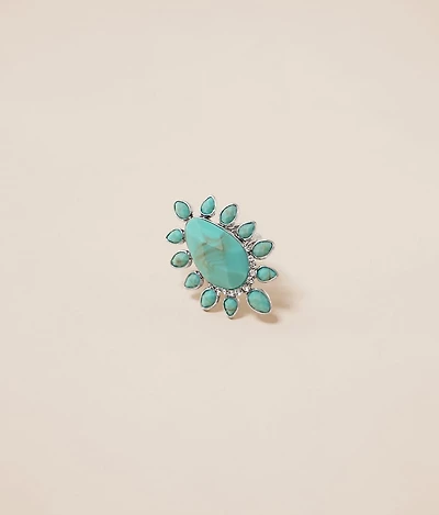 Statement Turquoise Ring