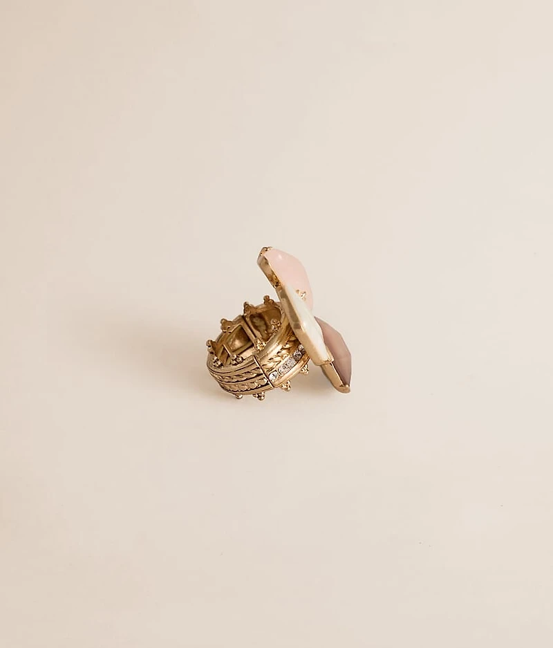 Statement Stone Cluster Ring