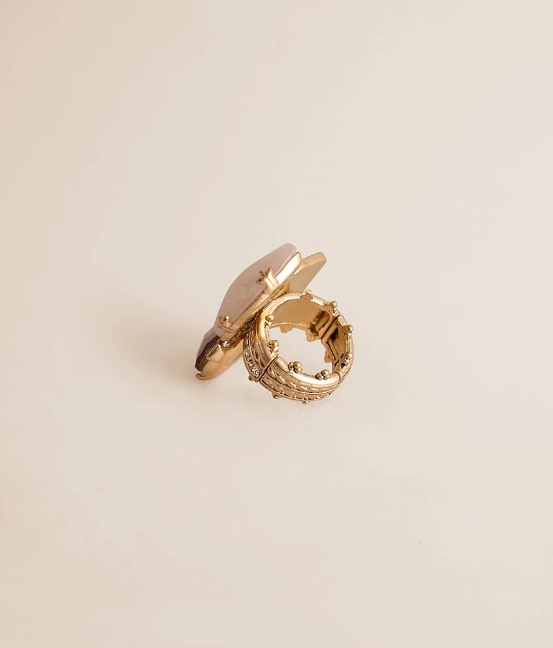 Statement Stone Cluster Ring