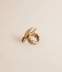 Statement Stone Cluster Ring