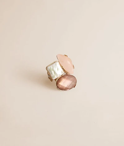 Statement Stone Cluster Ring