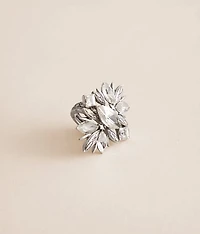 Navette Cluster Ring