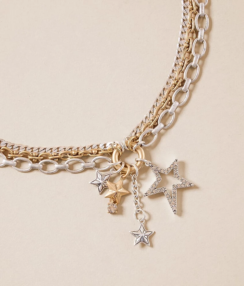 Star Chain Boot Bracelet