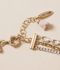 Star Chain Boot Bracelet