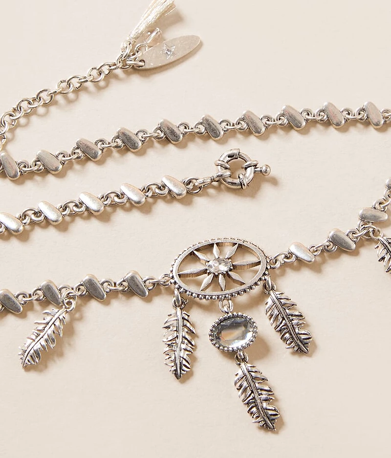 Feather Boot Bracelet