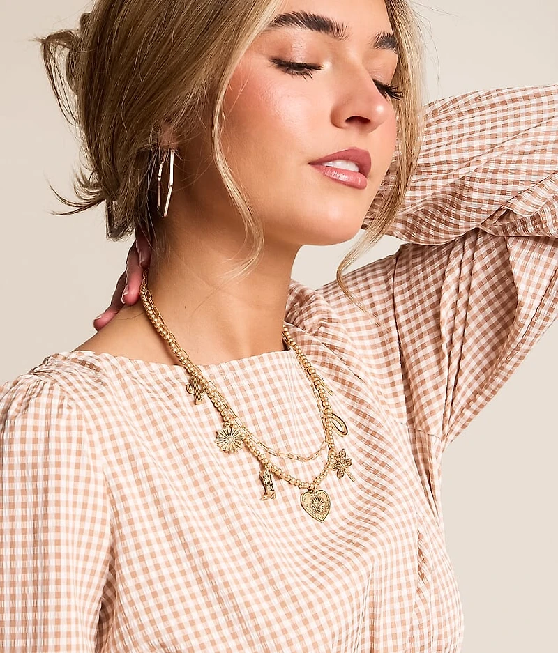 2 Pack Western Necklace Set