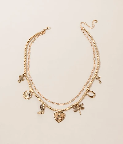 2 Pack Western Necklace Set