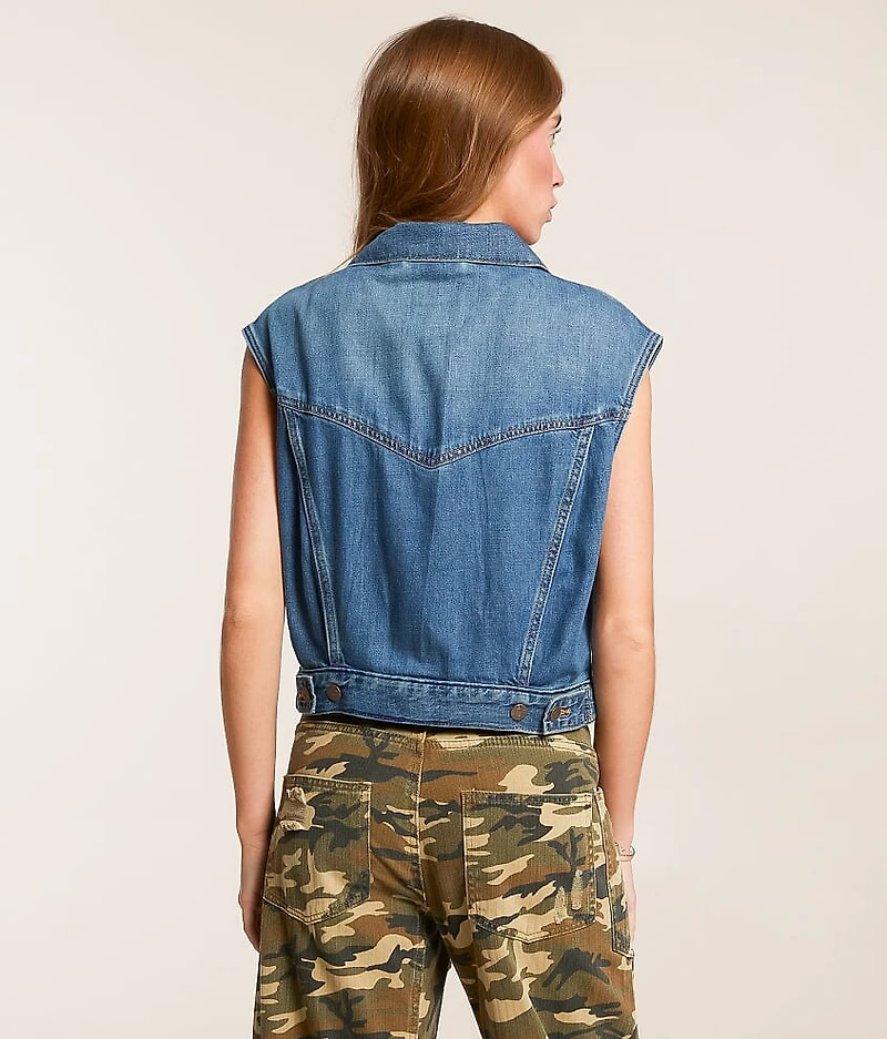 Premium Shrunken 90s Denim Vest