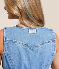 Vianna Denim Mini Dress