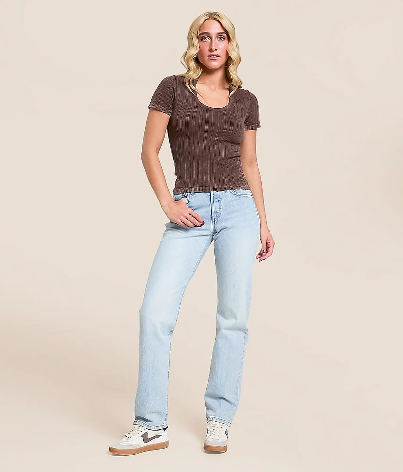 Premium 501 Curve Straight Stretch Jean