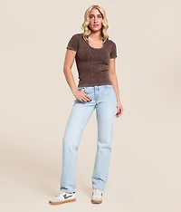 Premium 501 Curve Straight Stretch Jean