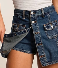 Premium Denim Skort