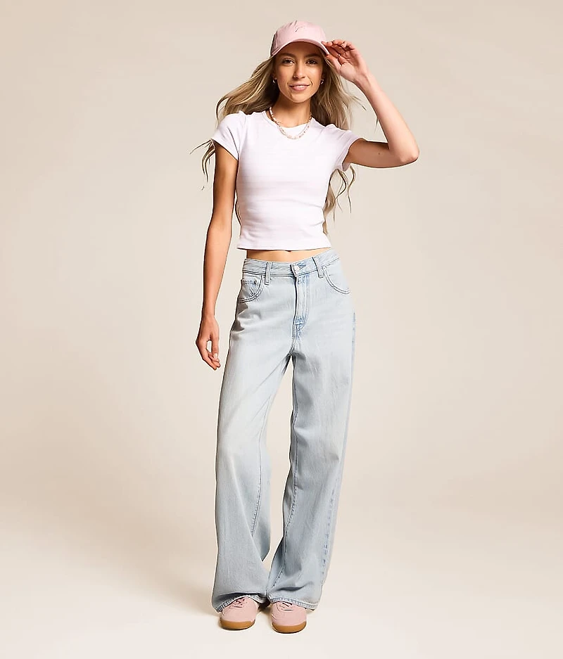 Premium Cinch Wide Leg Jean