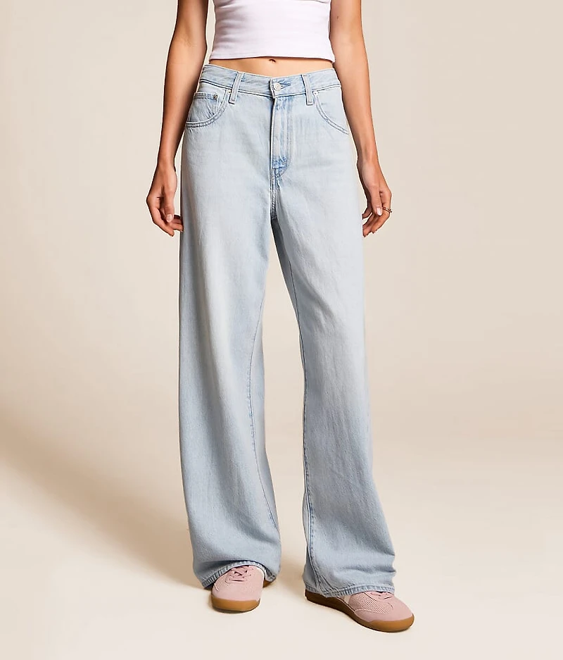 Premium Cinch Wide Leg Jean