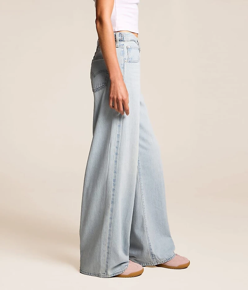 Premium Cinch Wide Leg Jean