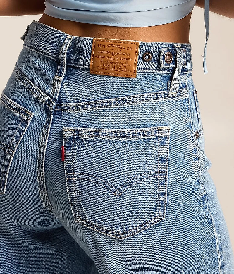 Premium Cinch Wide Leg Jean