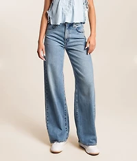 Premium Cinch Wide Leg Jean