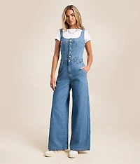 Audra Seamed Denim Jumpsuit