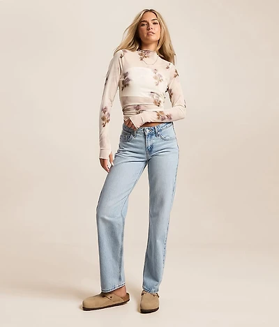 Premium Low Straight Jean