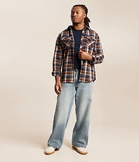 Twisted Baggy Wide Leg Jean