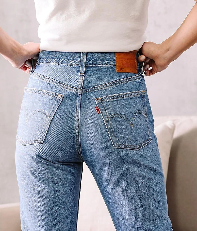 501® High Rise Straight Jean