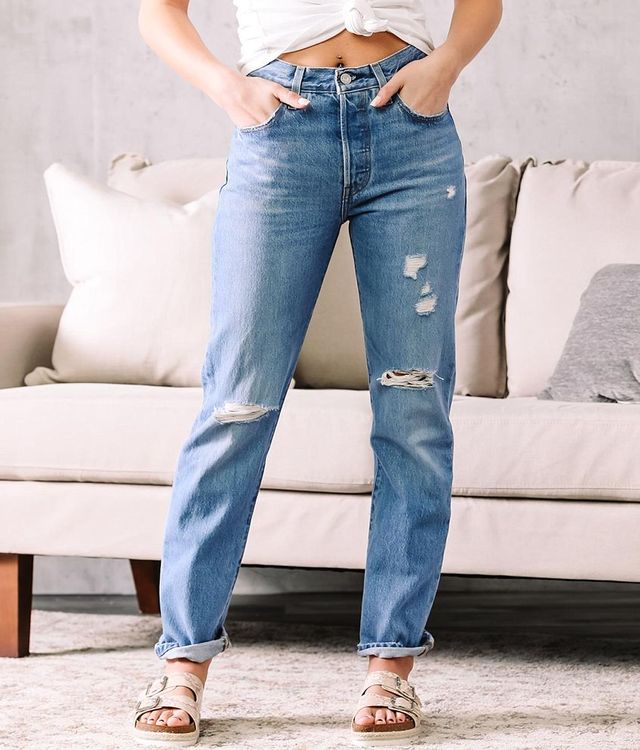Levi's® 501® High Rise Straight Jean