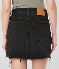 Deconstructed Denim Skirt