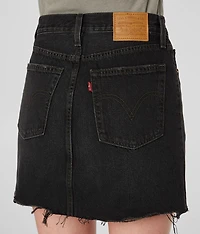 Deconstructed Denim Skirt