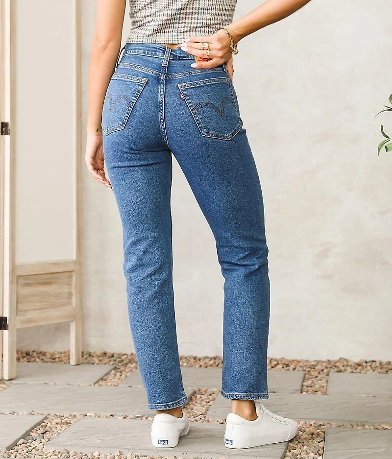Wedgie Straight Stretch Jean