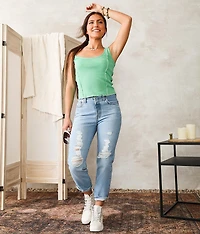 Premium 501 Cropped Jean