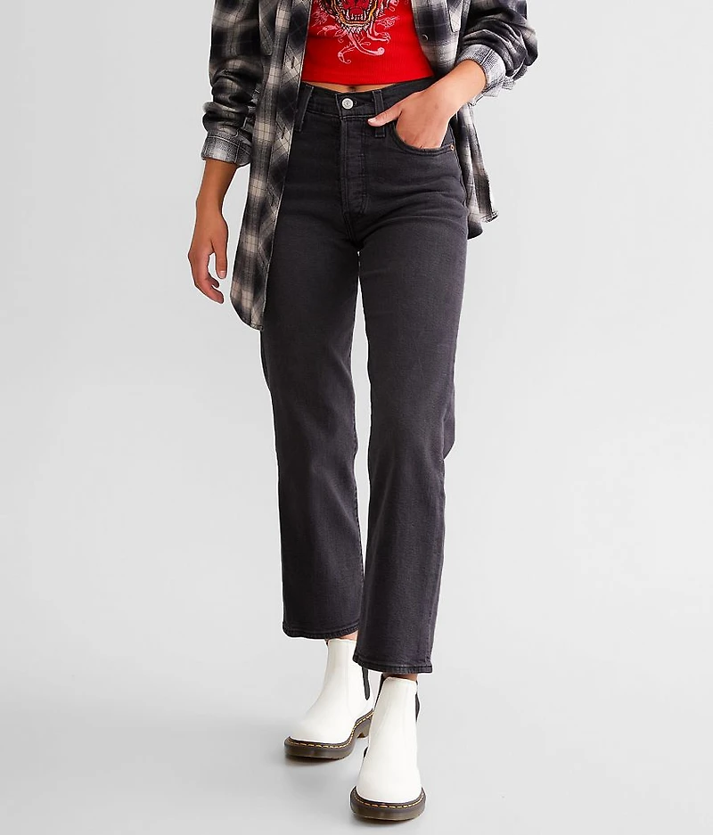 Ribcage Straight Ankle Stretch Jean