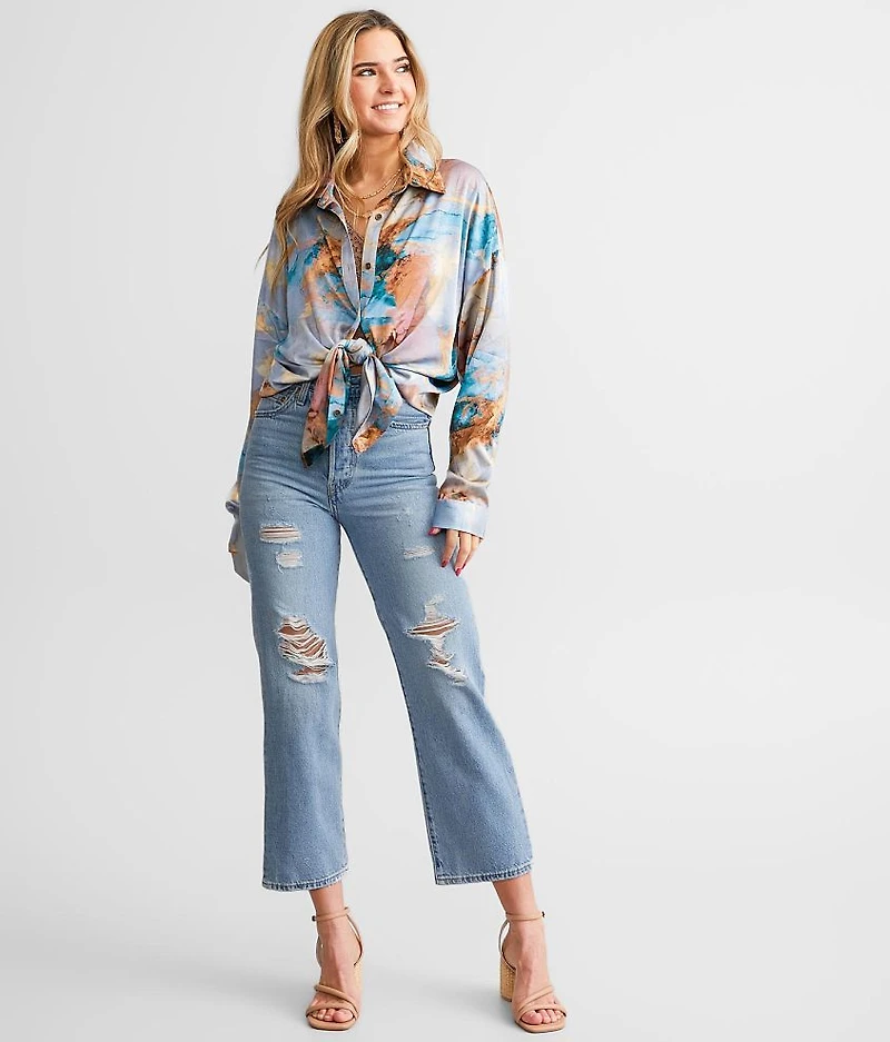 Ribcage Straight Ankle Jean