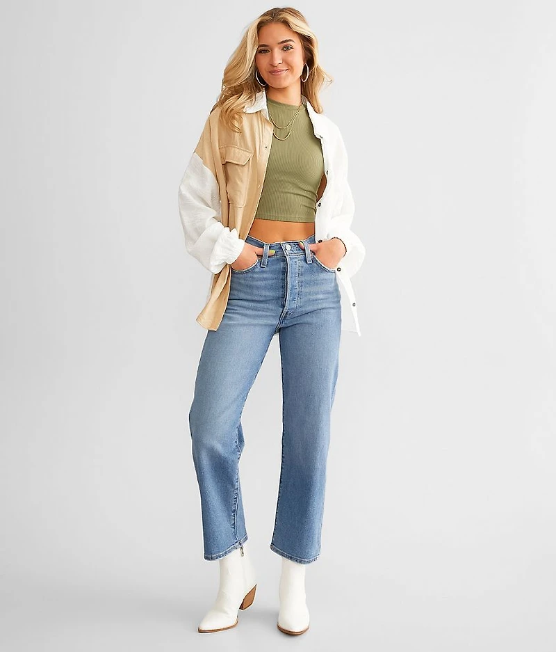 Ribcage Straight Ankle Jean