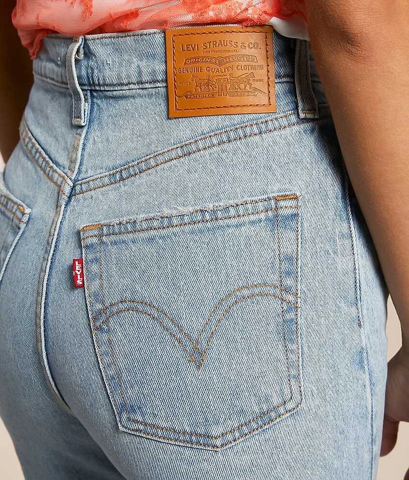 Premium Ribcage Ankle Straight Stretch Jean
