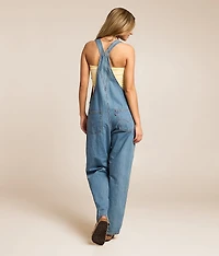 Vintage Straight Denim Overalls
