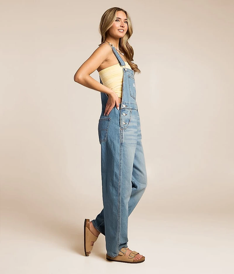 Vintage Straight Denim Overalls