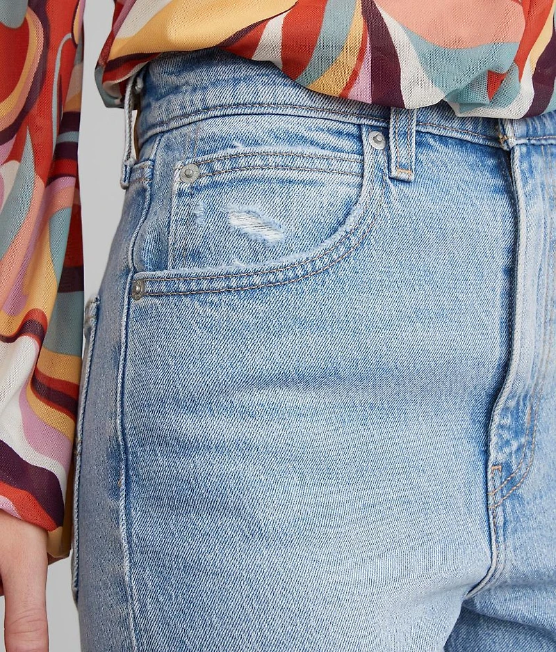 70's High Rise Flare Jean