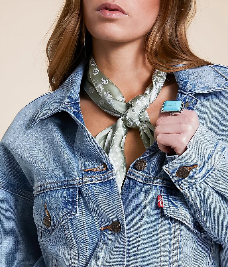 Premium 90s Denim Trucker Jacket