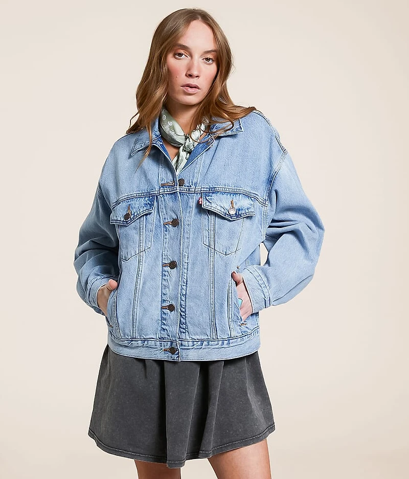 Premium 90s Denim Trucker Jacket