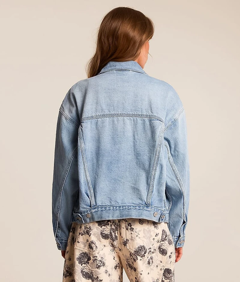 90s Trucker Oversized Denim Jacket