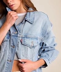 90s Trucker Oversized Denim Jacket
