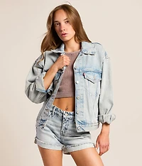 90s Trucker Oversized Denim Jacket