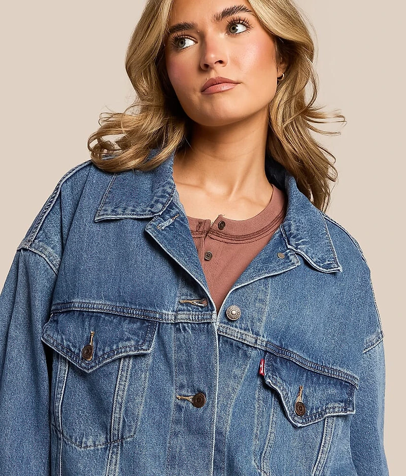 Premium XL Denim Trucker Jacket